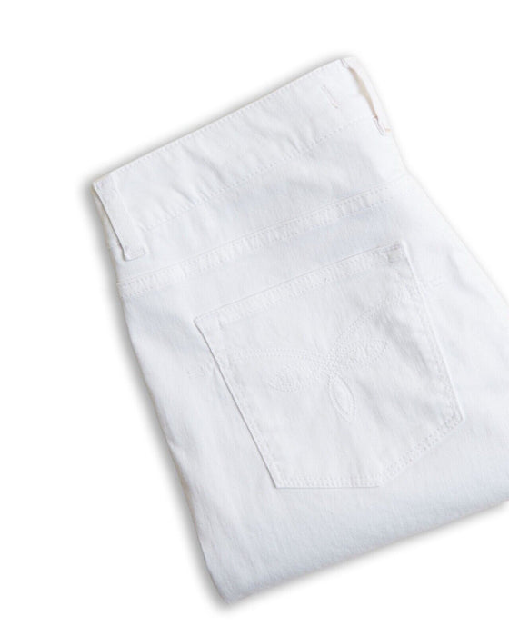 Ted Baker Jeans White Applique Hem Detail Skinny Lillya Women Size 26