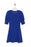 MAX & ASH A-line Mini Puff Sleeve Dress In Sapphire size M $98