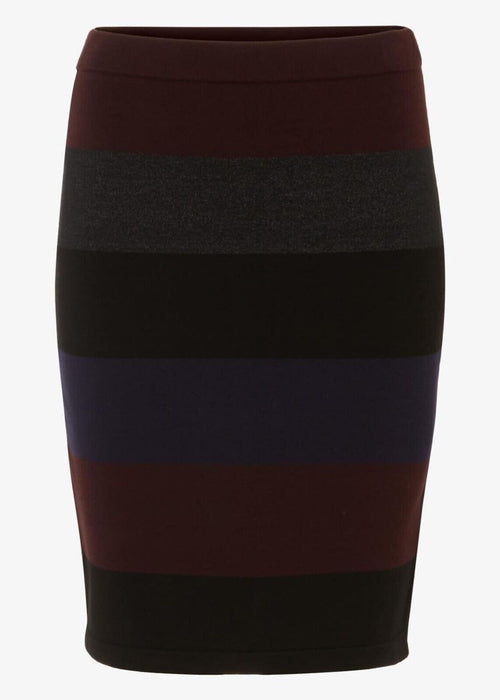 Phase Eight Cecelia Wide Stripe Knit Skirt Knee Length Multi Size 10US 14UK $128