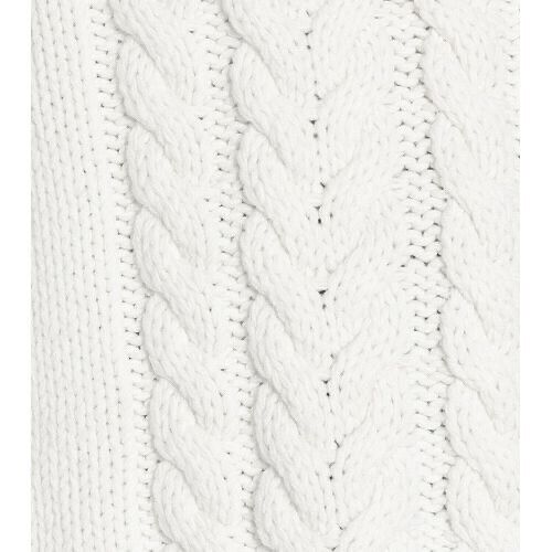 TIBI Women's Cable Knit Open Back Turtleneck Sweater In Cream Size XS/S $1150