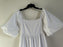 Faithfull the Brand  $450 Tiered Cotton Poplin Midi Dress Puff Sleeve XXL
