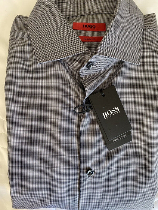 HUGO BOSS Mens AG - Gordon Button Up Shirt (size 42) 16.5 XXL