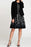 Nic + Zoe Jacquard Sleeveless Fit & Flare Knit Dress Size XS $345