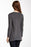 Go Couture Pull tunique mouchoir à manches longues Charcoal Camo Print Sz M 168 $
