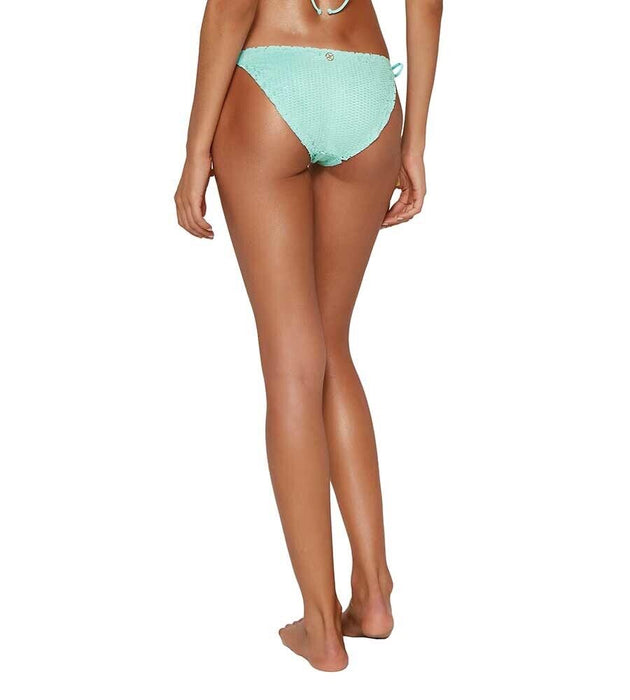 VIX Swimwear Aqua Scales Ripple Bikini Bottoms ONLY size L (6-8) $96 green