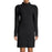 Sandro Robe pull en laine à manches longues bouffantes pour femme en noir taille 40 (8 US) 400 $