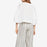 BCBGMAXAZRIA Women's Long Bell Sleeve Cotton Top size M $208 in white