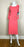 Lauren Ralph Lauren Ruched Stretch Jersey Fit & Flare Dress In Pink Size L $180