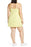 BP. Nordstrom Mini-robe en lin mélangé jaune clair, grande taille 4X