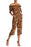 Superfoxx Off The Shoulder Crop Jumpsuit In Mocha Size XS