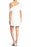 Rachel Rachel Roy 149 $ Robe asymétrique à épaules dénudées pour femmes Coquille d'oeuf Sz. 4