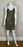 Ralph Lauren Sleeveless Sequin Evening Cocktail Dress In New Olive Size 2 $329