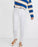 New Madewell Size 33 -  women's 10’’ High-Rise Skinny White Jeans AJ233 ( Stain)