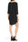 BB DAKOTA Jazlyn Crepe Shift Dress In Black size XS