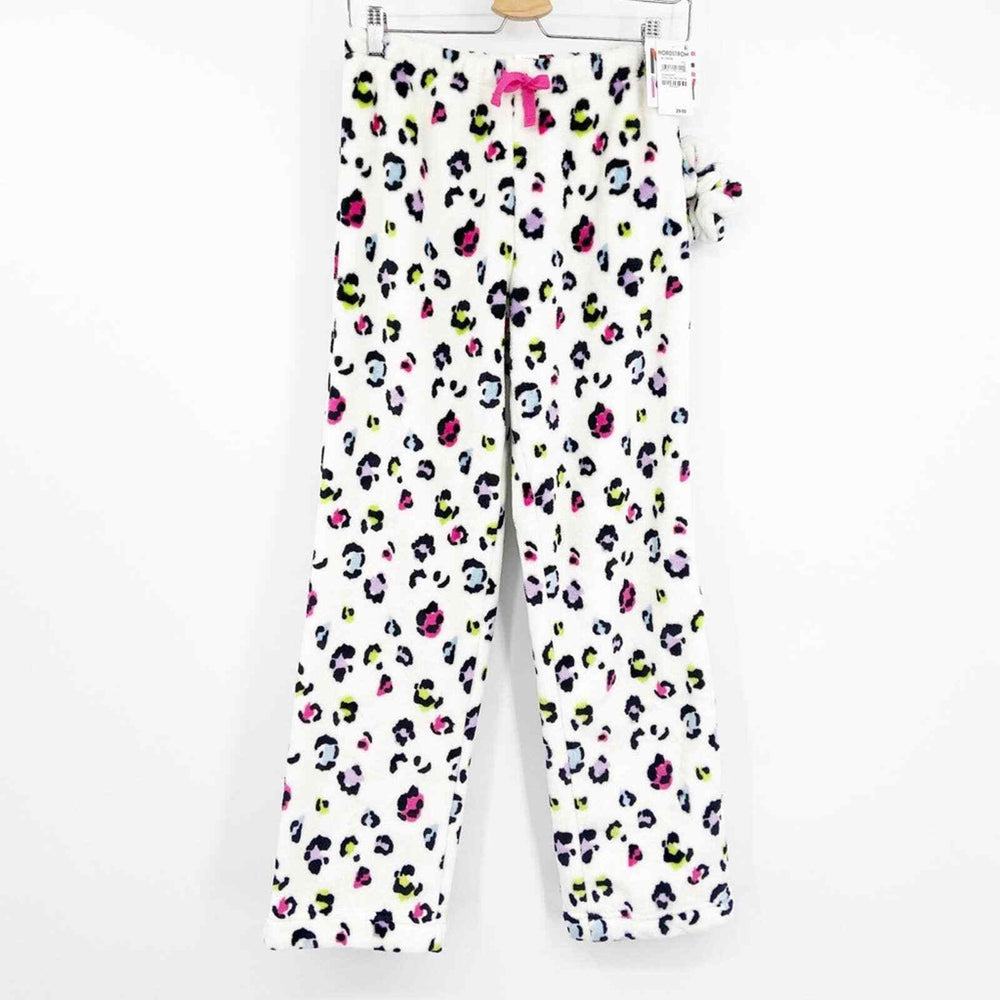 Tucker + Tate Girls Ivory Wild Cheetah Pants size M8-10