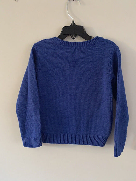 Harper Canyon Blue Surf Twinkle Snowflake Sweater Blue Size 2