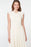 BARDOT women's Maberly Fil Coupé Tiered Maxi Dress In Ivory size XL 12