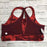 Zella Burgundy London Roisin Camo Girls Sports Bra Size XS 5-6