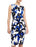 Phase Eight women's Abela Print Dress Blue White Size 10 $160 NWT