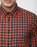Diesel Men's Checked Long Sleeve Button Up Shirt In Burnt Orange Size L $148