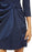 Eliza J Women's Gathered Cocktail Dress Navy Size 2 $139 fits as 0