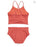Habitual Girl Youth Tankini Two Piece Swimsuit Dark Pink Size 16 UPF 50+ $54