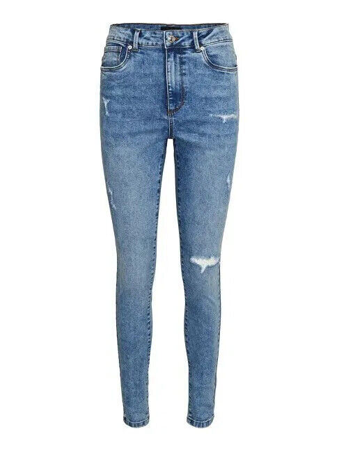 Vero Moda Denim Sophia High Rise Skinny Jeans Light Blue Size XS L.32