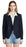 Rag & Bone Women's Fletcher Wool Blend Twill Blazer In Salute Navy Size 2 $595