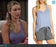 Make + Mod­el You Know It Rib sleeveless Tank in Blue Stonewash size L