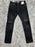 Topman rip 'n repair stretch skinny jeans in washed black size 30/30 $85