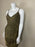 Ralph Lauren Sleeveless Sequin Evening Cocktail Dress In New Olive Size 4 $329