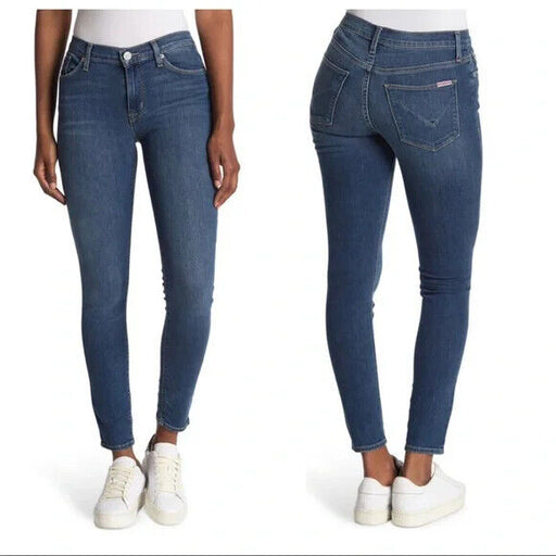 Hudson Natalie Midrise Super Skinny Ankle Jeans In Petaluma Size 30 $215