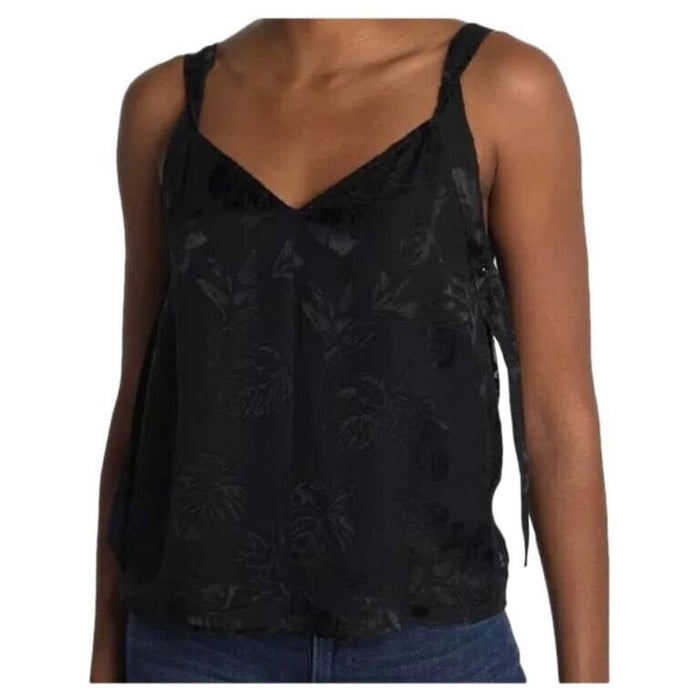 Rag & Bone Colette Floral Silk Blend Cami Size S in black $295