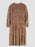 Sessun  viscose short smocked mini dress with print size S $440
