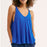Free People Swing Sleeveless Tank Blue Size S