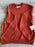 Treasure & Bond Crewneck Tunic Sweatshirt In Red Persimmon Size Small