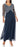 J Kara Women's 3 / 4 Sleeve Geo Beaded Dress Gown 1125NP size 14 dusty Blue $299