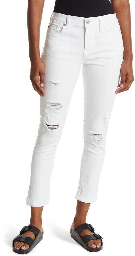 Hudson Natalie Mid Rise Slim Boyfriend Jeans 215$ size 31
