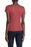 PST By Project Social T Women's Short Sleeve Surplice Top In Marsala Red Size L