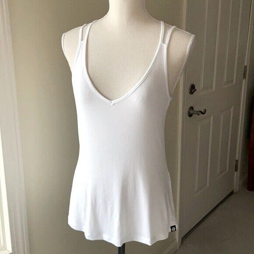 Gottex Crisscross Sleeveless Tank Top Size M White