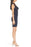 Lulu's Ruffle Mini Lace Dress Femme L Marine Sans Manches Large Sangle 79 $ convient comme M