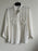 CLUB MONACO Safari Silk Long Sleeve Shirt  size XS in ivory