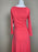 Lauren Ralph Lauren Ruched Stretch Jersey Fit & Flare Dress In Pink Size L $180
