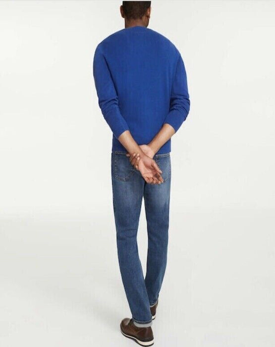 NEW Joe Fresh v-neck classic 100% Cotton Sweater black W9MR000608 size L Men's