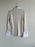 GANNI $445 Knit button Shirt Crystal embellished in Vanilla Ice size L