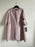 NWT 750 $ Theia Shimmer Evening Manteau en satin à manches 3/4 pour femmes Taille S en rose