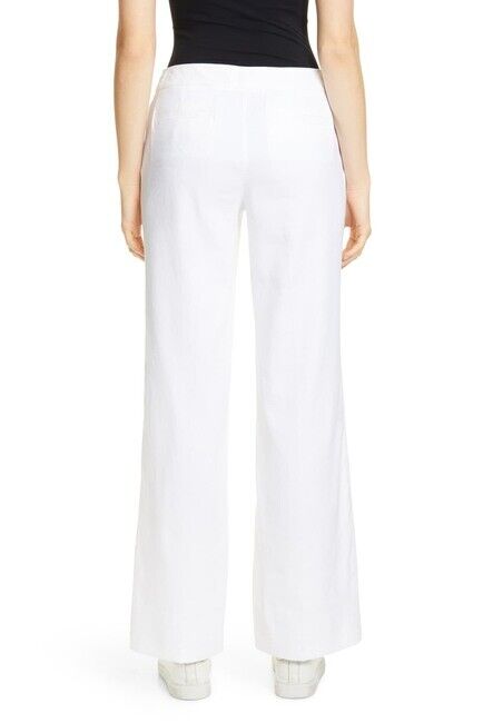 Nordstrom Signature Women's Drawstring Waist Pants White Size 14