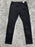 Topman rip 'n repair stretch skinny jeans in washed black size 30/30 $85