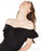 Emerald Sundae Juniors' Off-The-Shoulder Bodycon Dress, Black, XXS