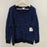 14th & Union Nordstrom Fuzzy Jacquard Knit Sweater Hi Low Size S
